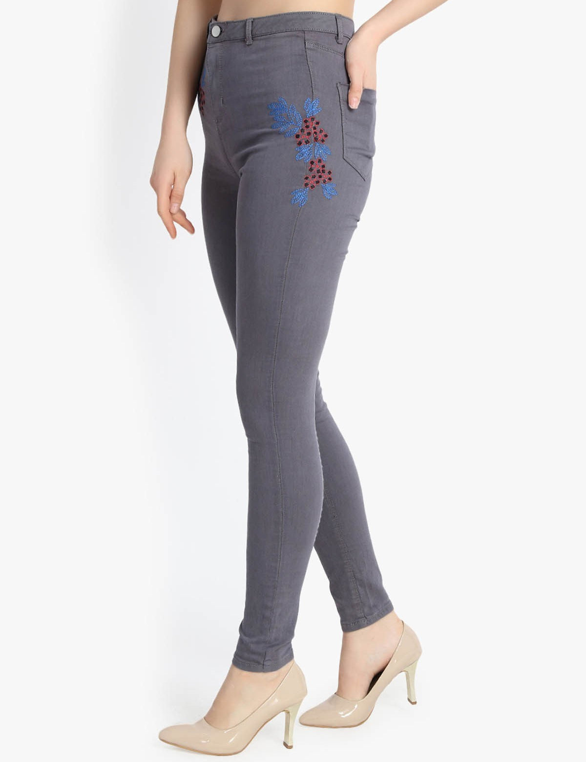 KOTTY Regular Women Grey Jeans 