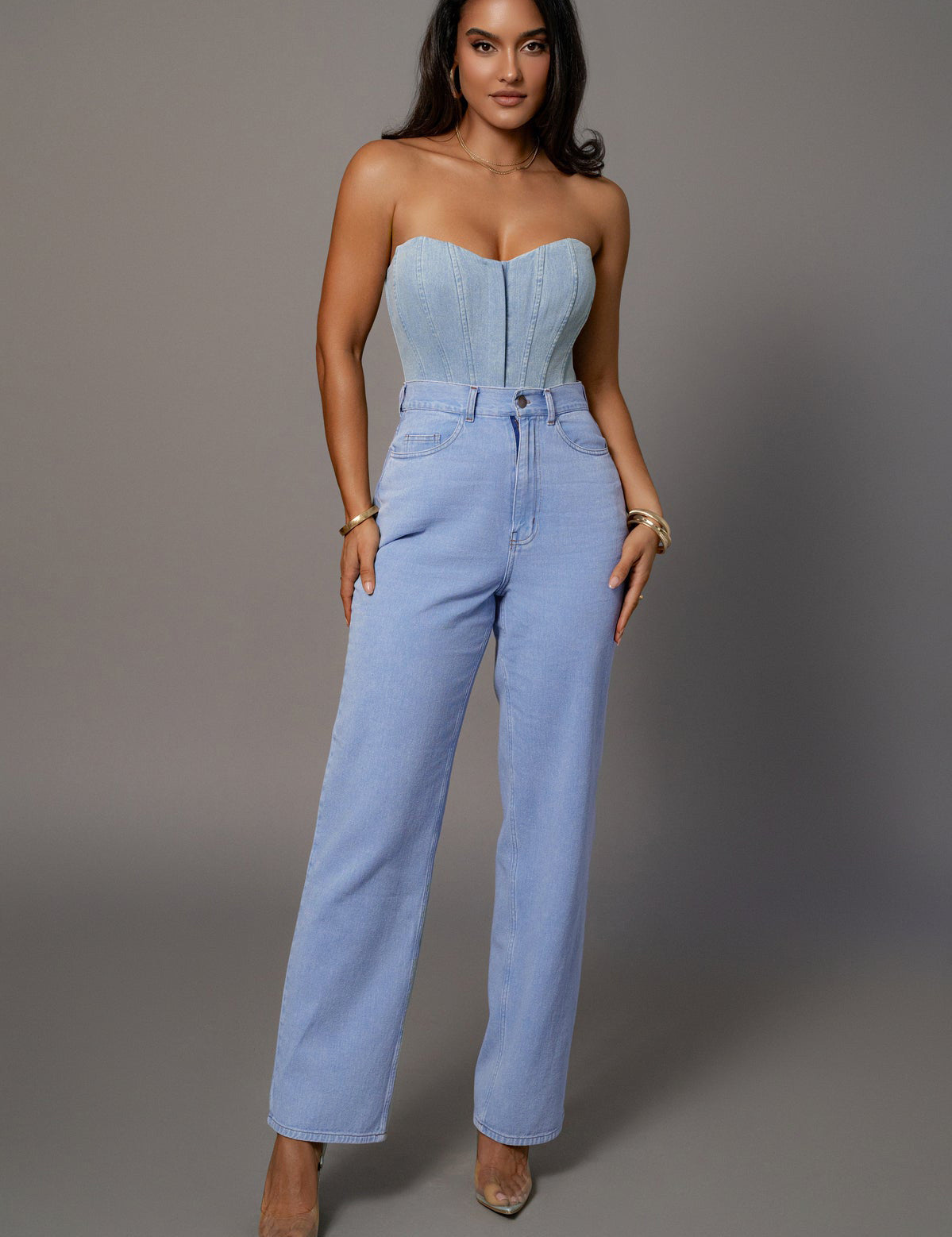 KOTTY Regular Women Light Blue Jeans 