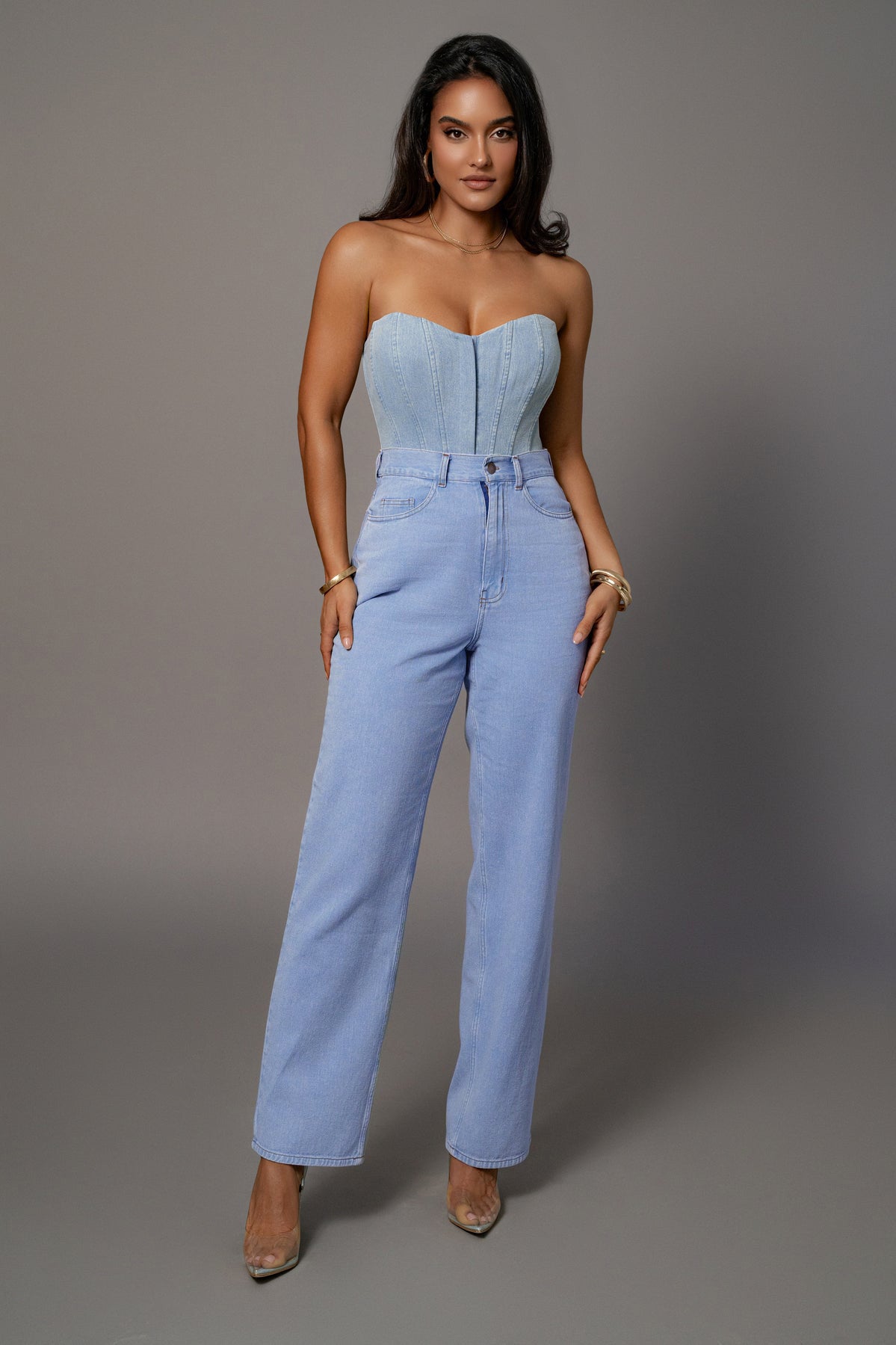 KOTTY Regular Women Light Blue Jeans 