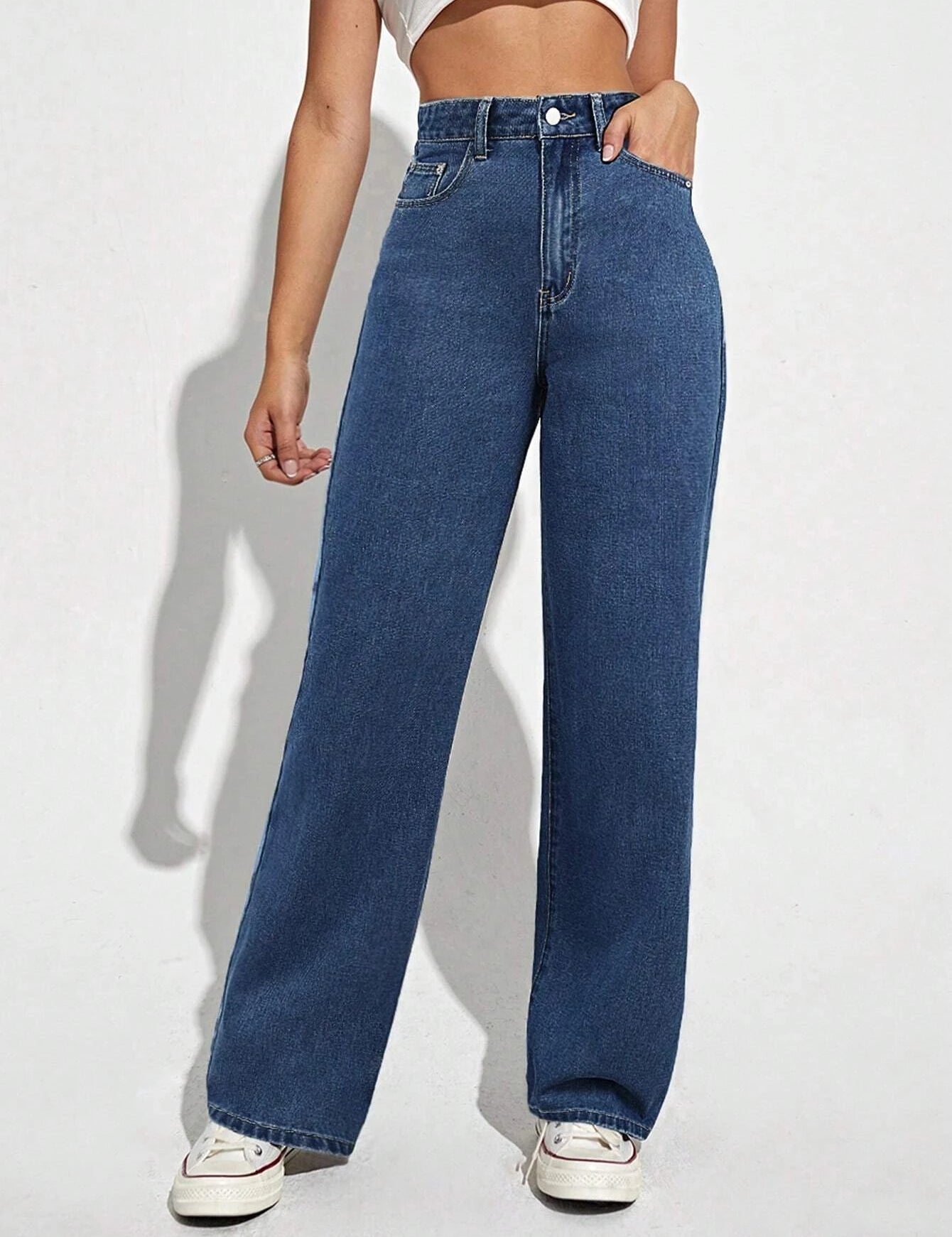 KOTTY Straight Fit Women Blue Jeans 