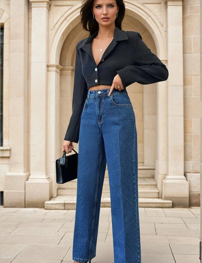 KOTTY Straight Fit Women Blue Jeans 