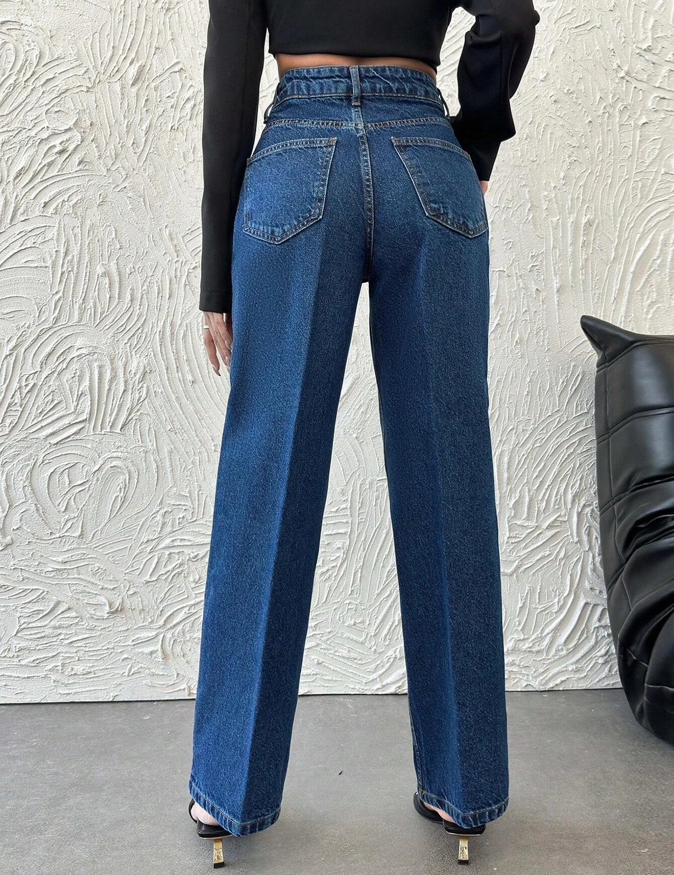 KOTTY Straight Fit Women Blue Jeans 