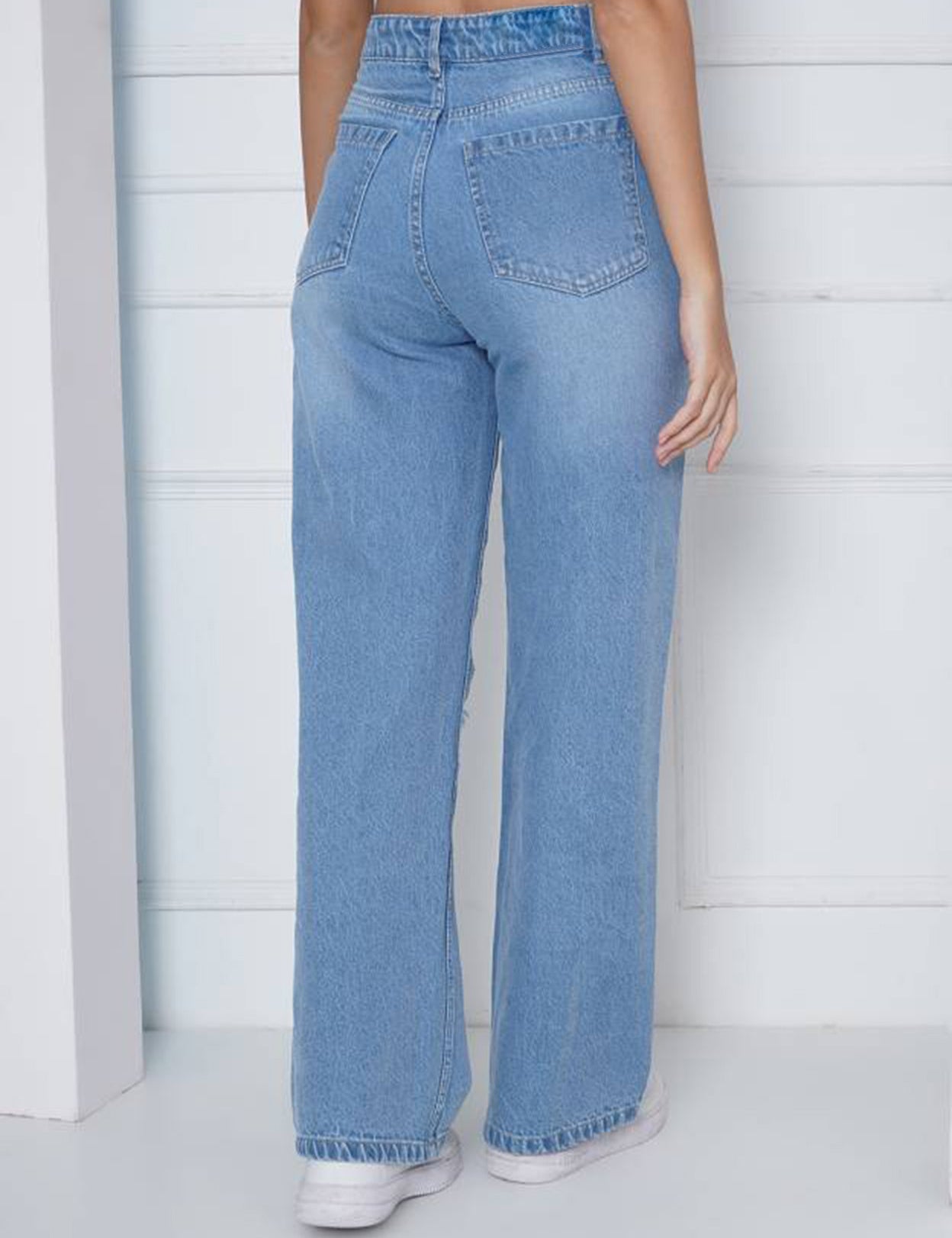 KOTTY Straight Fit Women Light Blue Jeans 