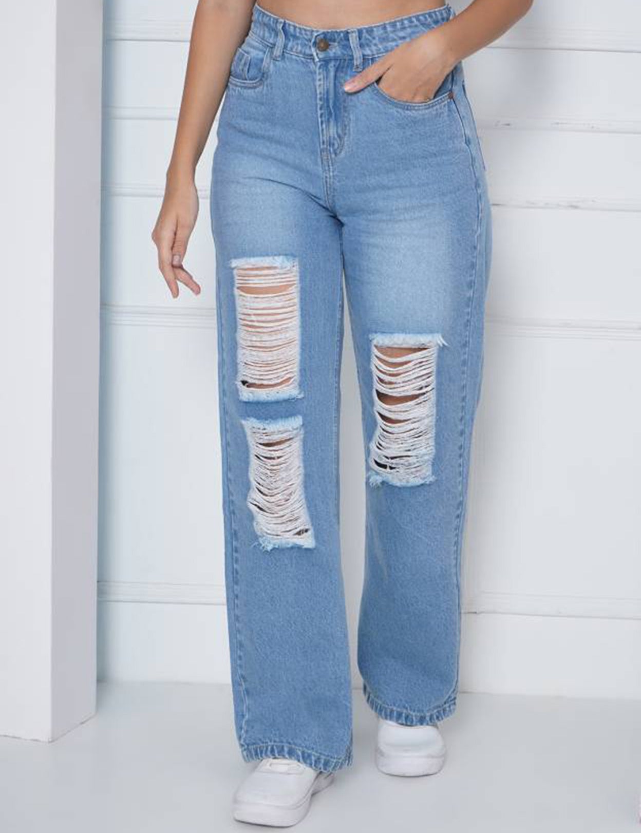 KOTTY Straight Fit Women Light Blue Jeans 