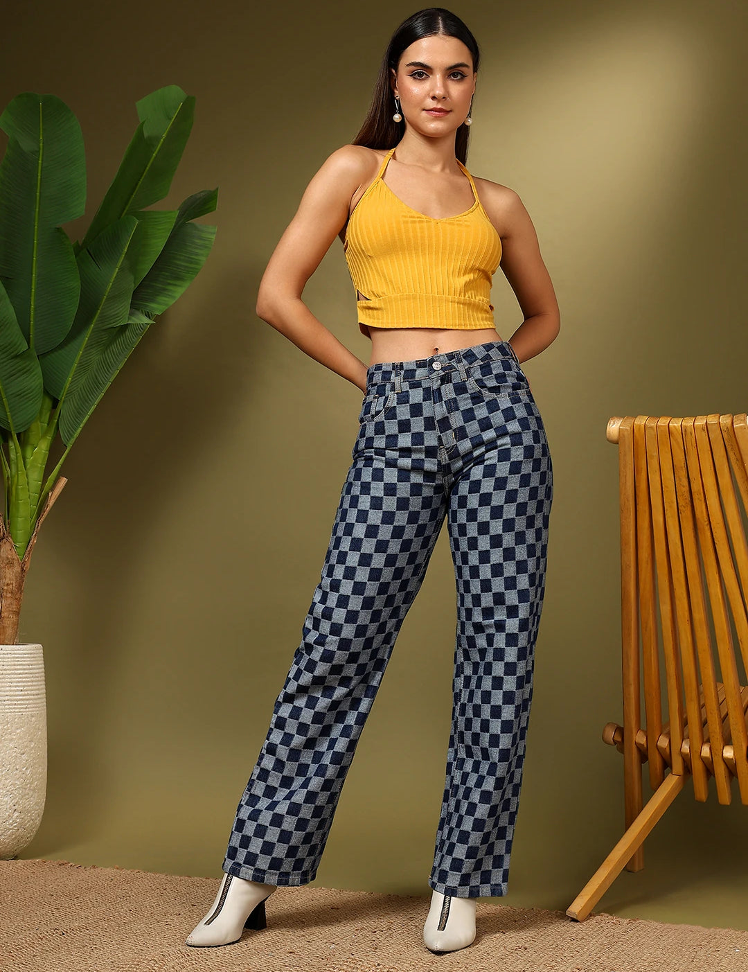 KOTTY Straight Fit Women Blue Jeans 