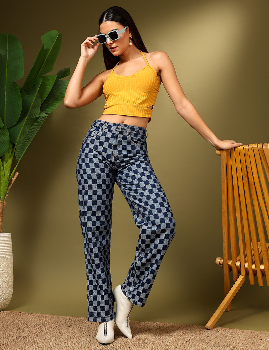 KOTTY Straight Fit Women Blue Jeans 