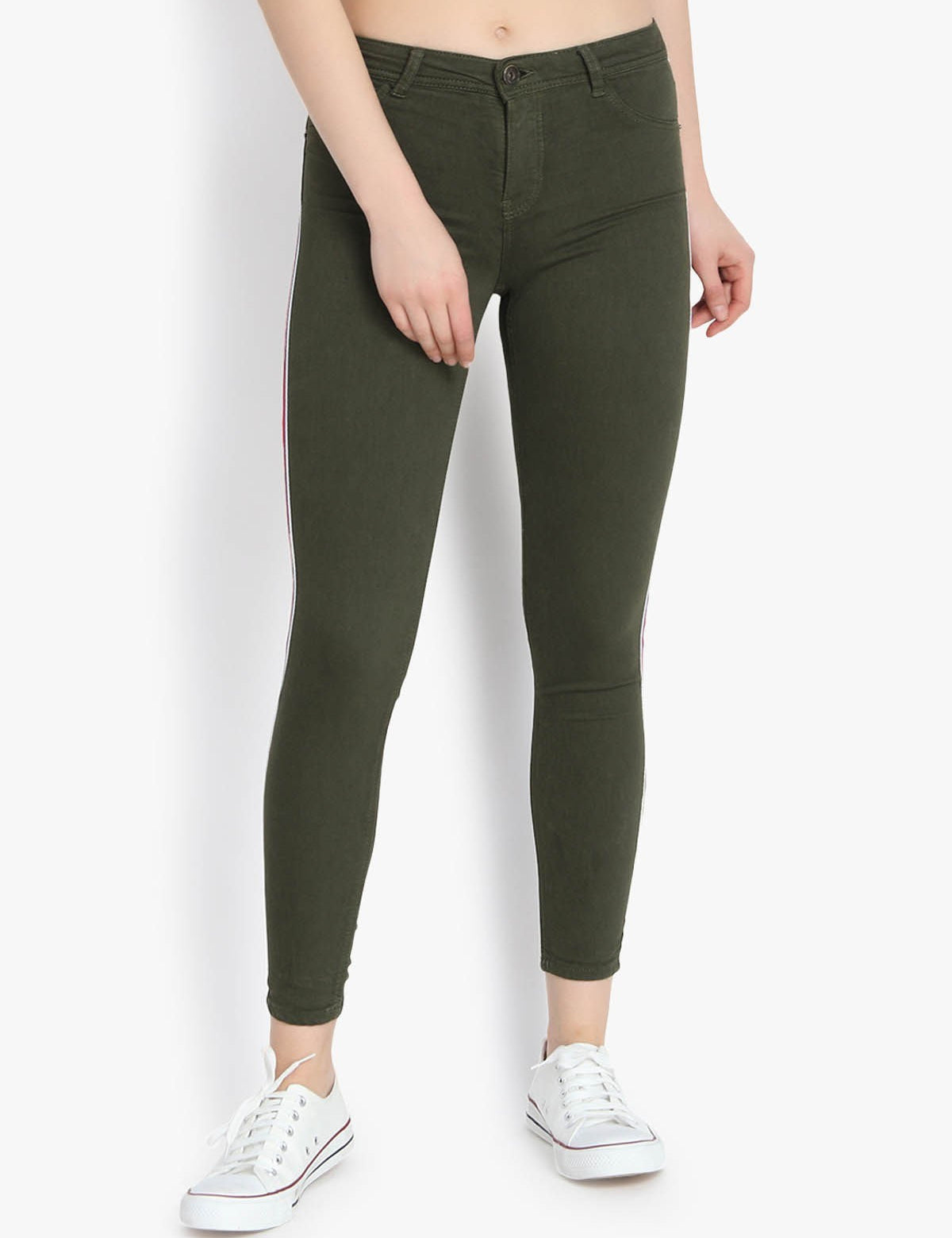 KOTTY Regular Women Green Jeans 