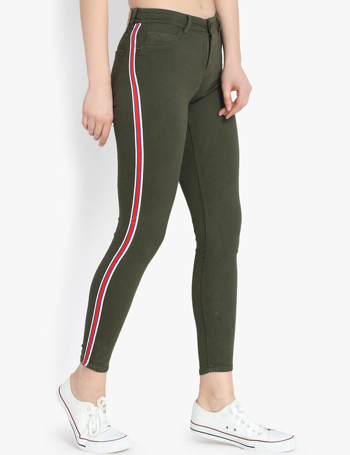 KOTTY Regular Women Green Jeans 