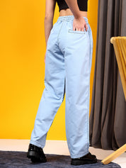 KOTTY Regular Women Light Blue Jeans 