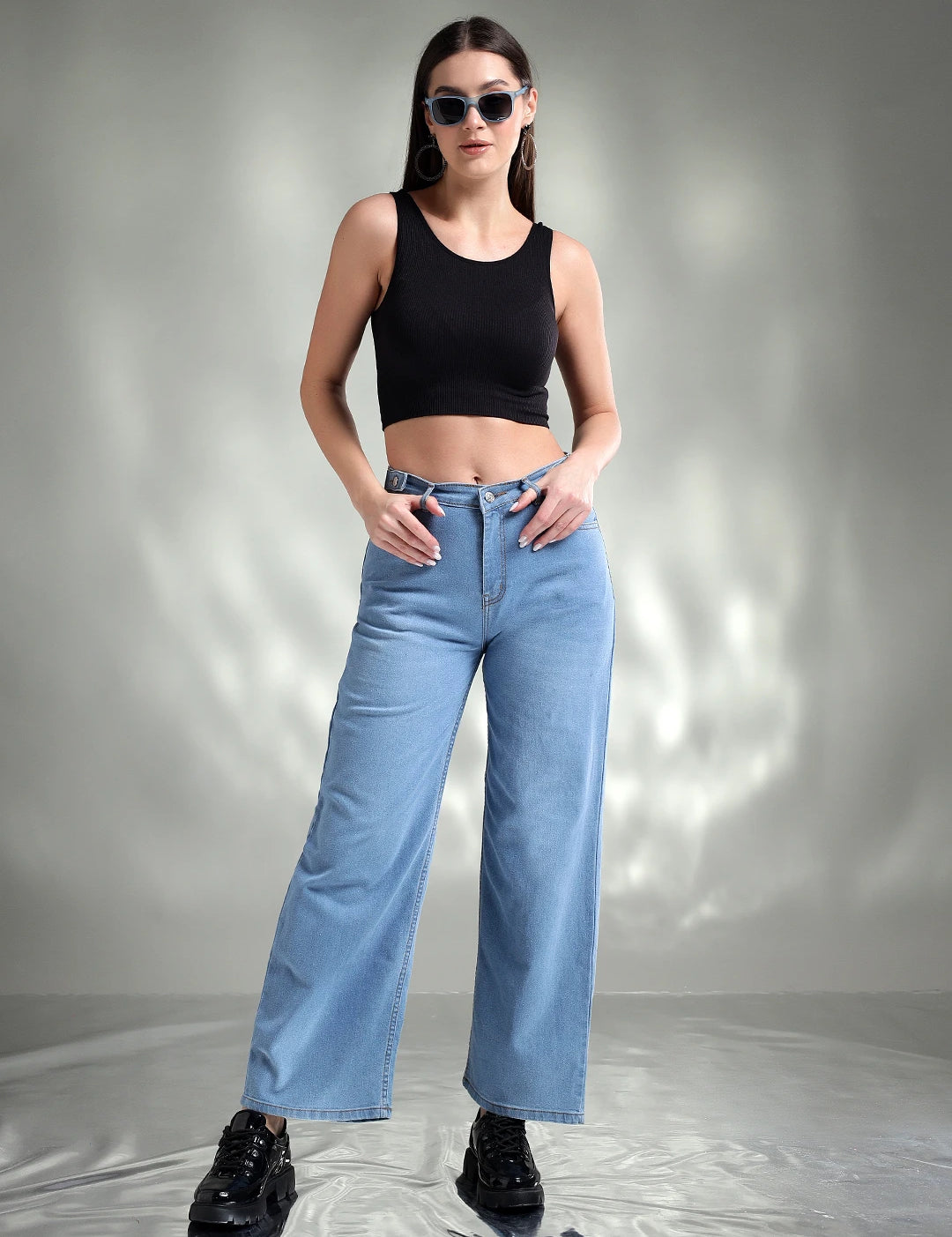 KOTTY Straight Fit Women Blue Jeans 