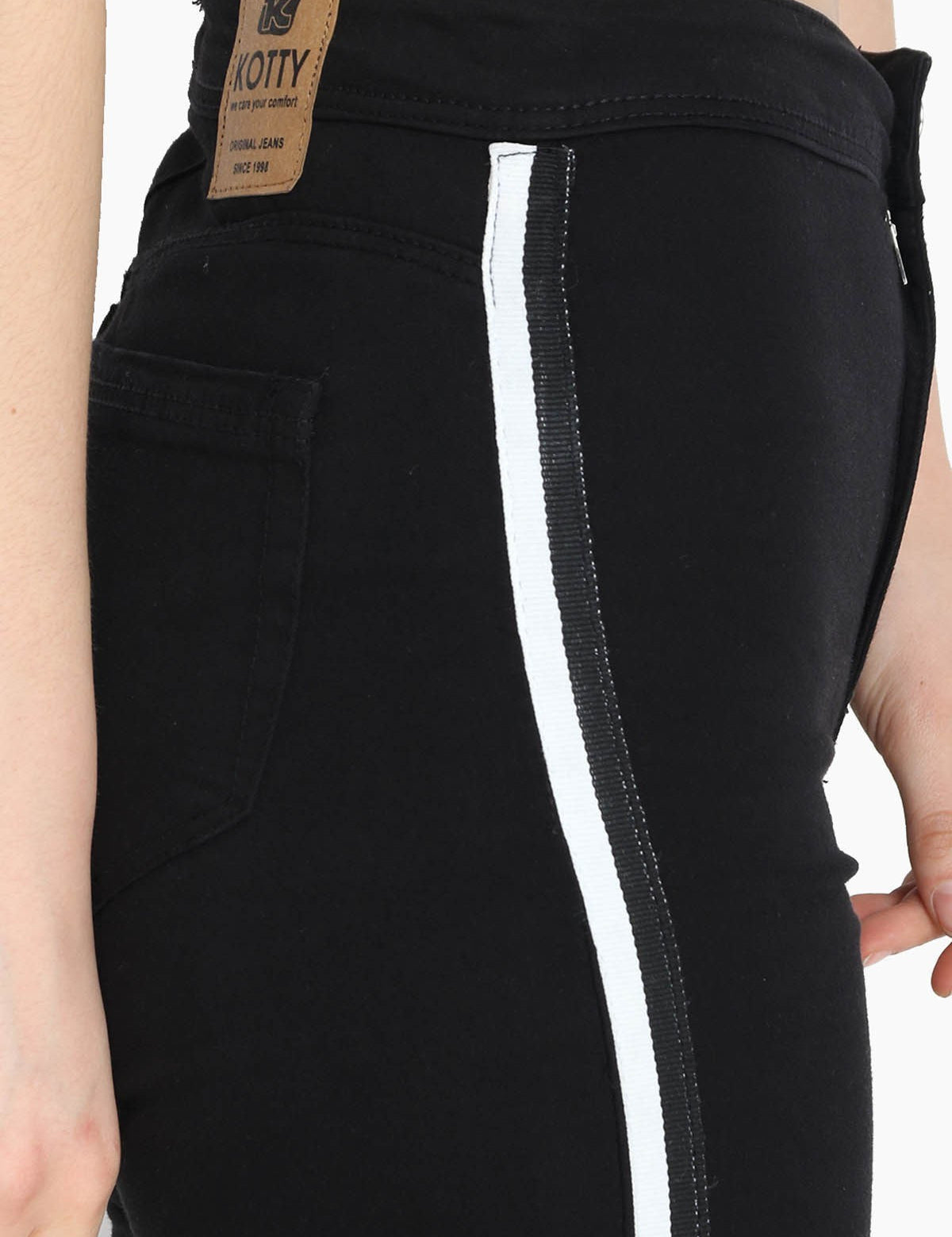 KOTTY Regular Women Black Jeans 
