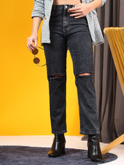 KOTTY Solid Womens Casual Regular Jeans