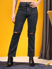 KOTTY Solid Womens Casual Regular Jeans