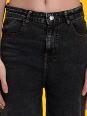 KOTTY Boot-Leg Women Black Jeans 
