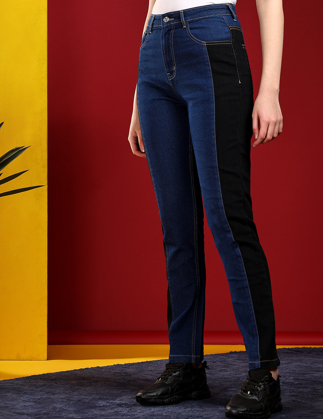 KOTTY Skinny Women Multicolor Jeans 