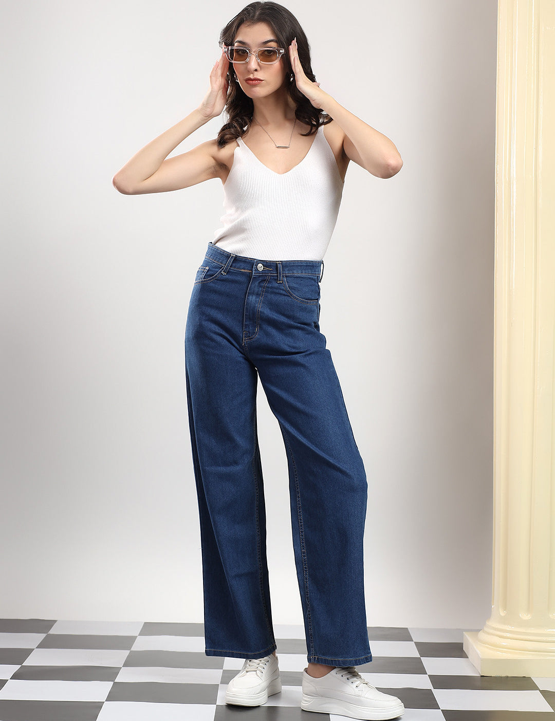 KOTTY Straight Fit Women Blue Jeans 