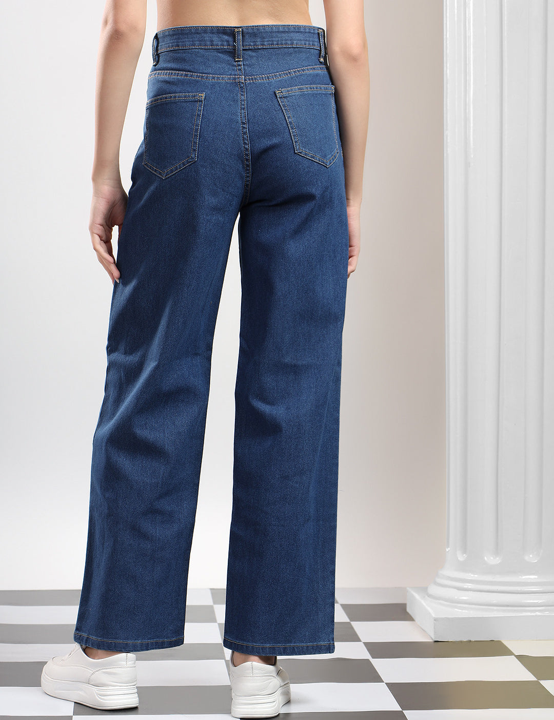 KOTTY Straight Fit Women Blue Jeans 