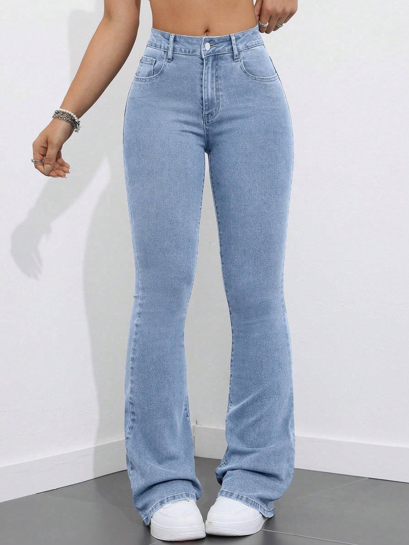 KOTTY Boot-Leg Women Blue Jeans 
