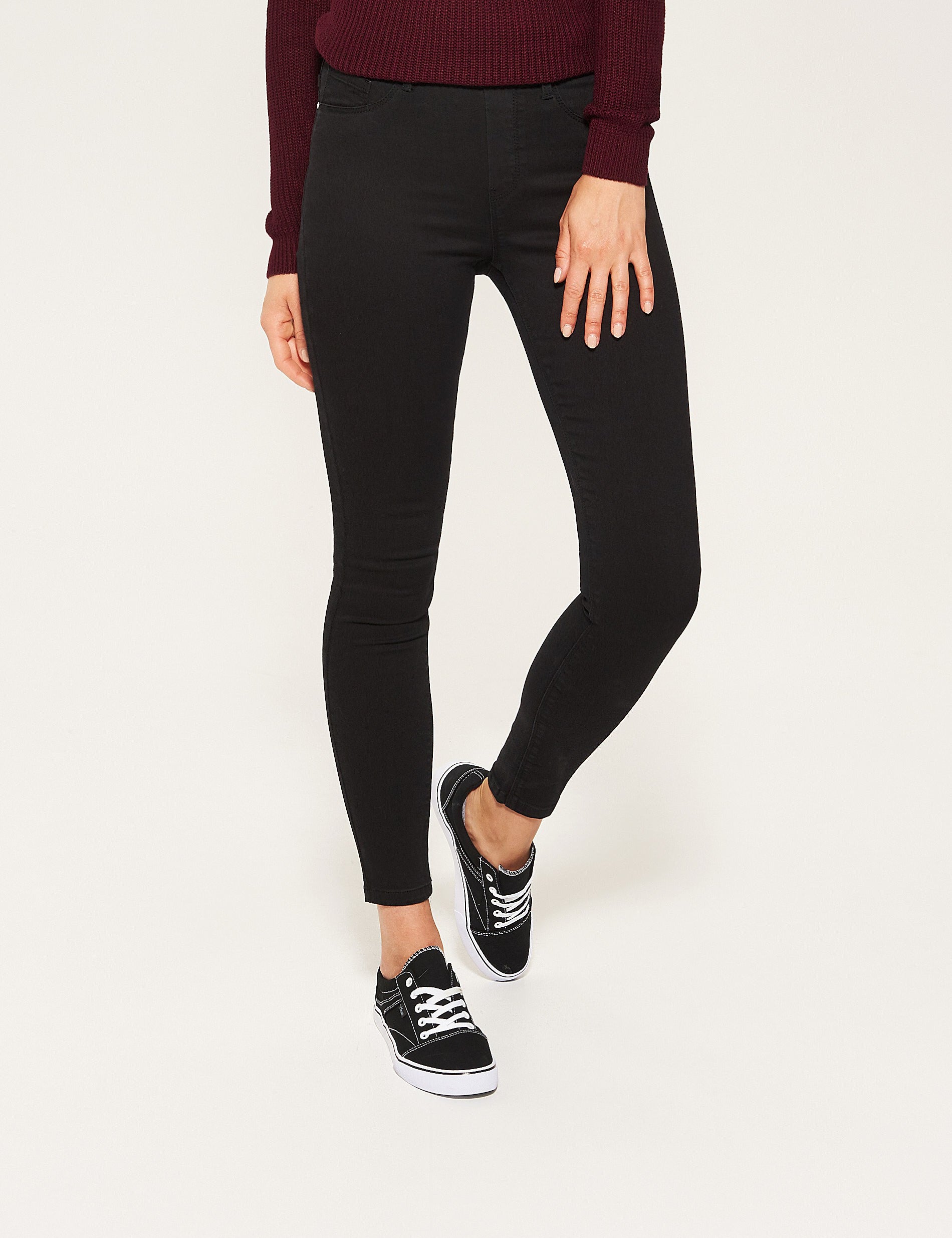 KOTTY Solid Womens Casual Regular Jeans