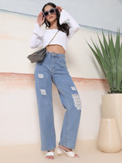 KOTTY Solid Womens Casual Regular Jeans