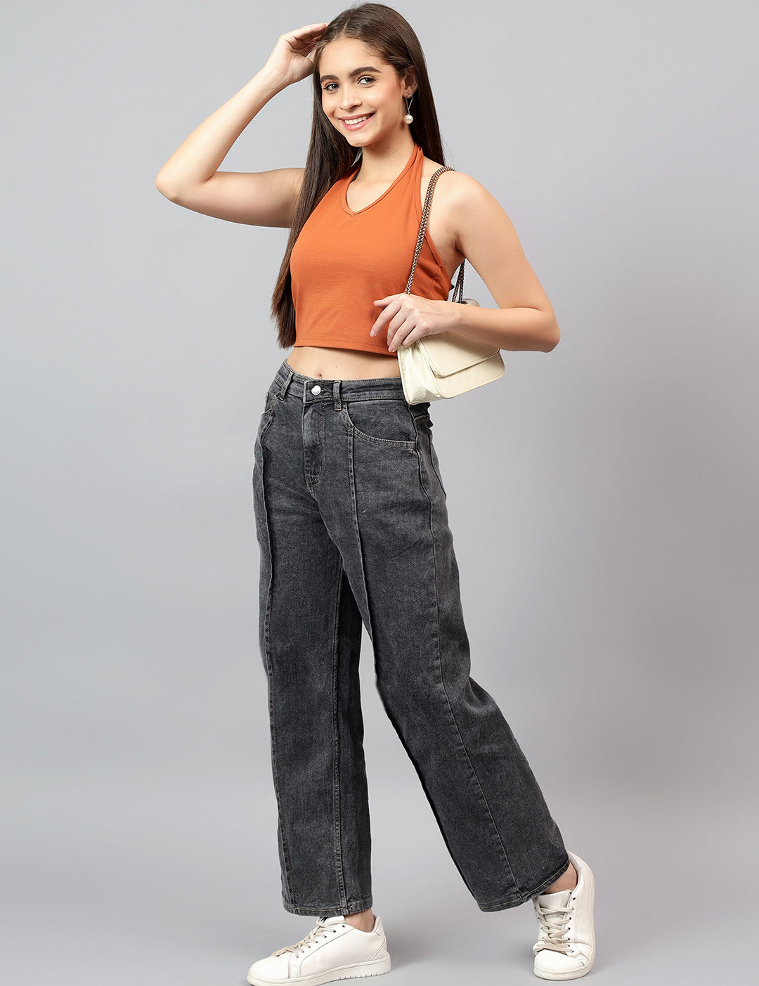 KOTTY Regular Women Grey Jeans 