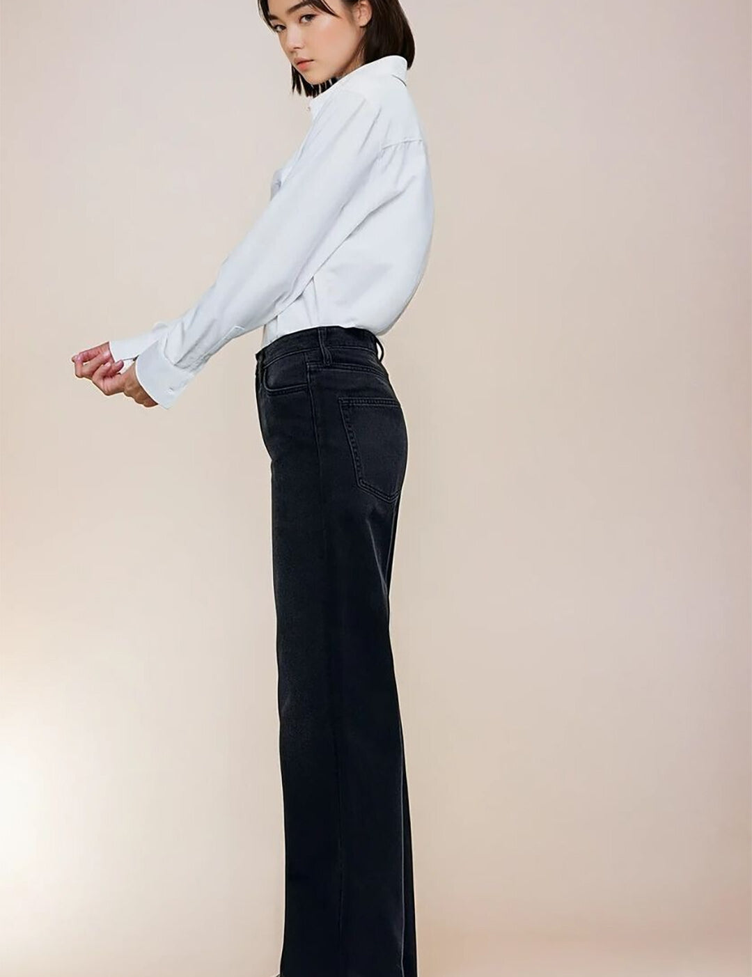 KOTTY Straight Fit Women Black Jeans 