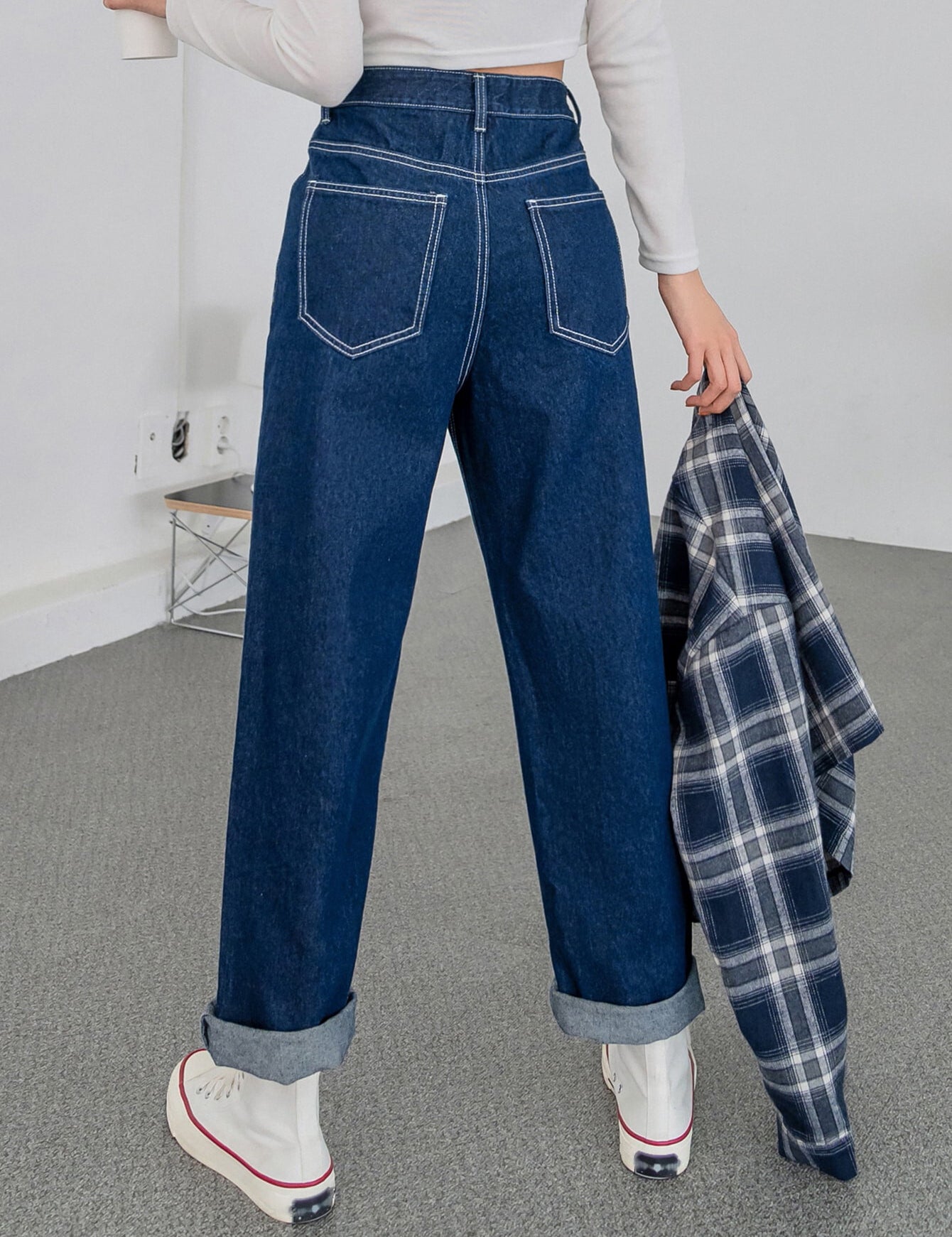 KOTTY Solid Womens Casual Regular Jeans