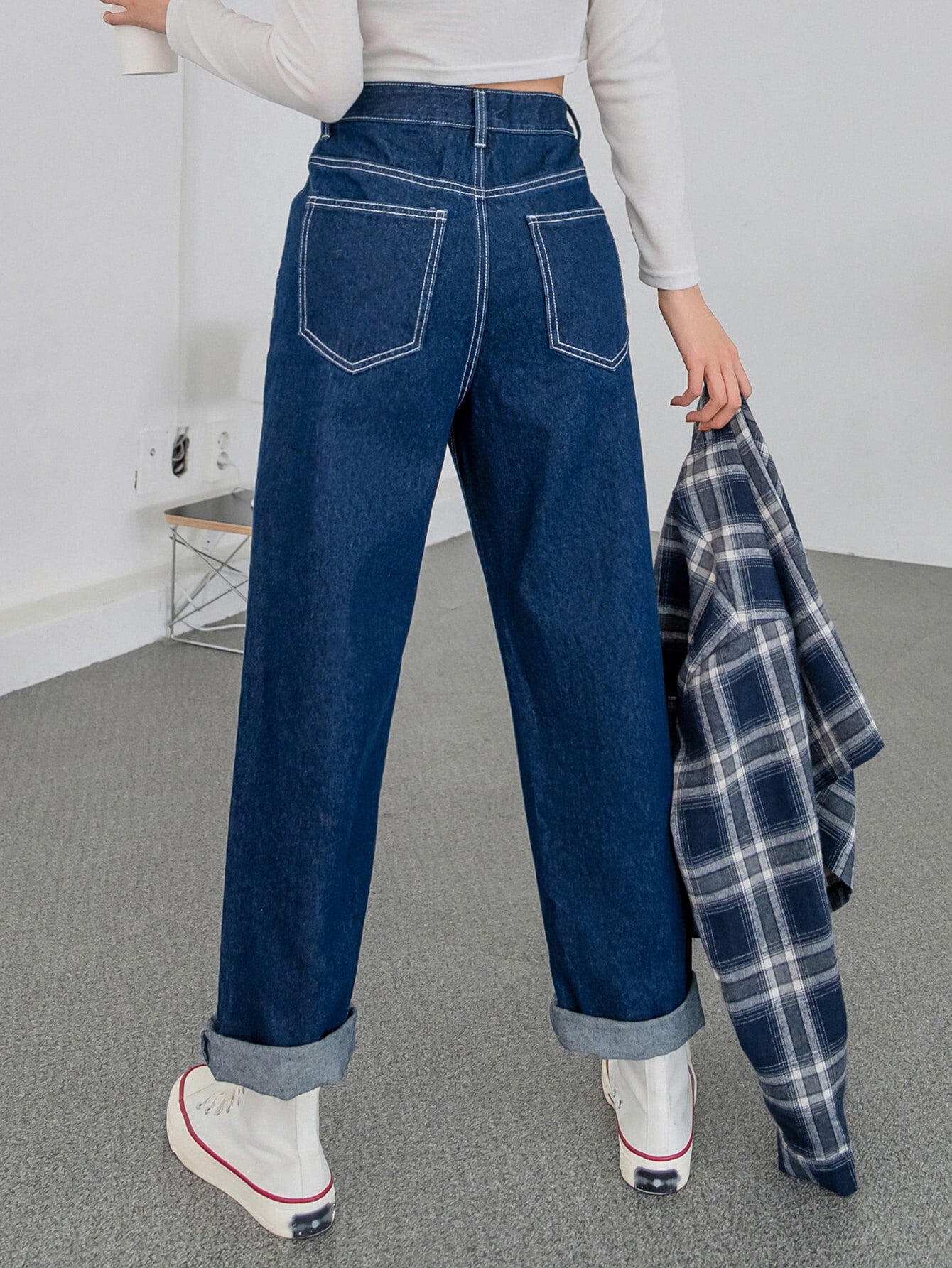KOTTY Solid Womens Casual Regular Jeans