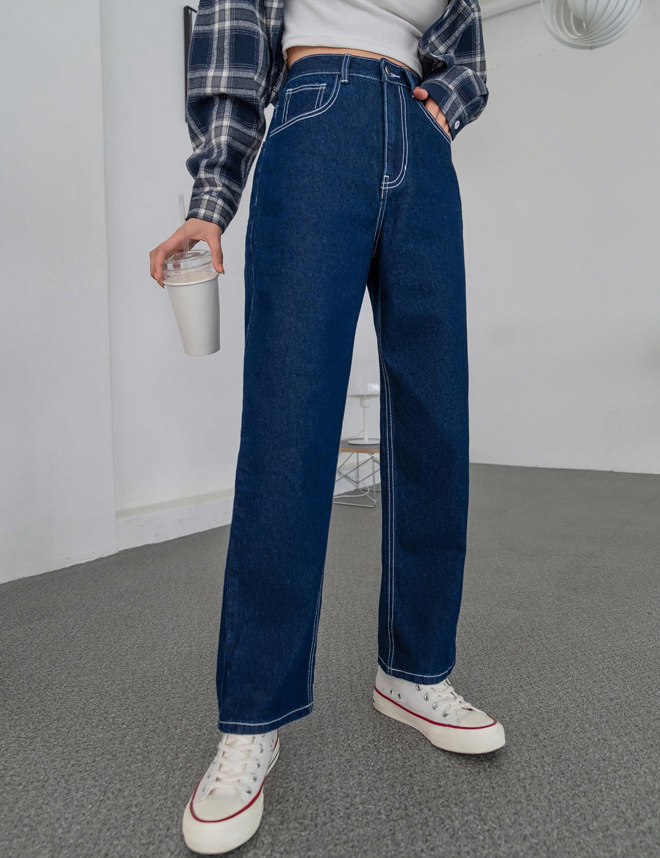 KOTTY Solid Womens Casual Regular Jeans
