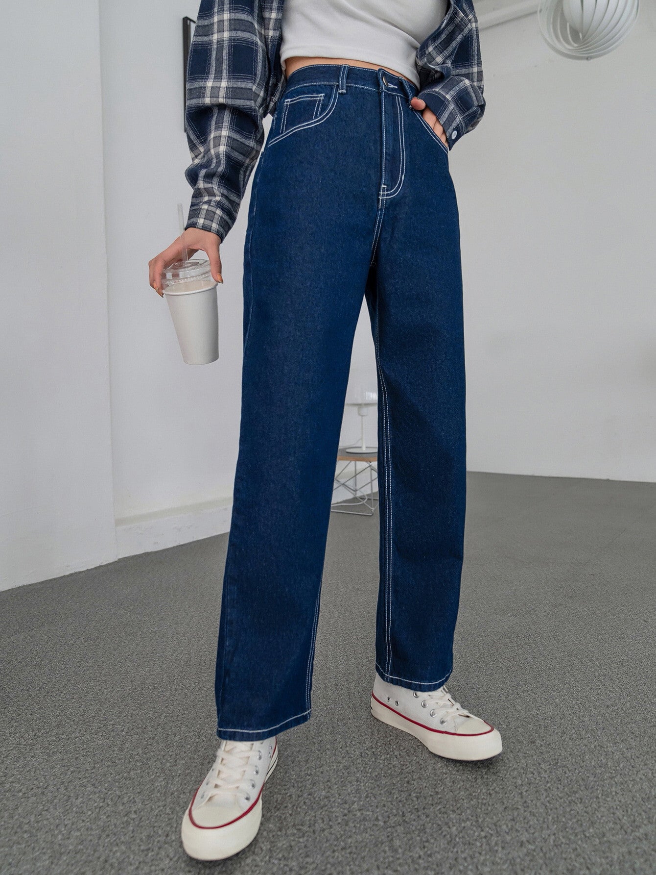 KOTTY Solid Womens Casual Regular Jeans