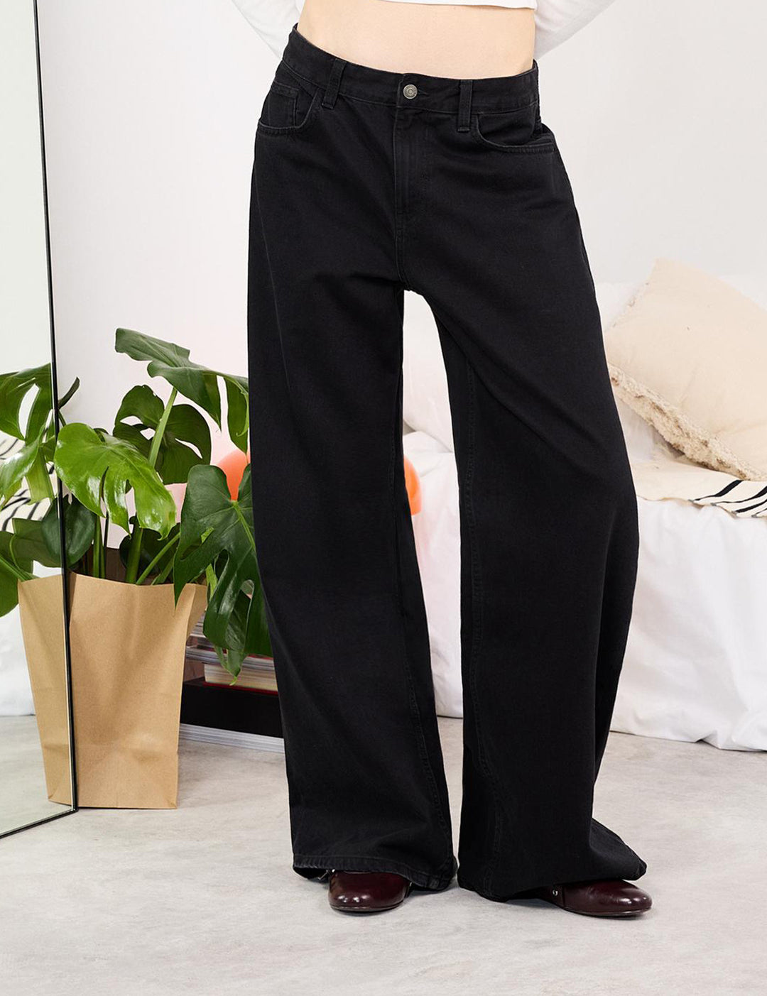 KOTTY Flared Women Black Jeans 