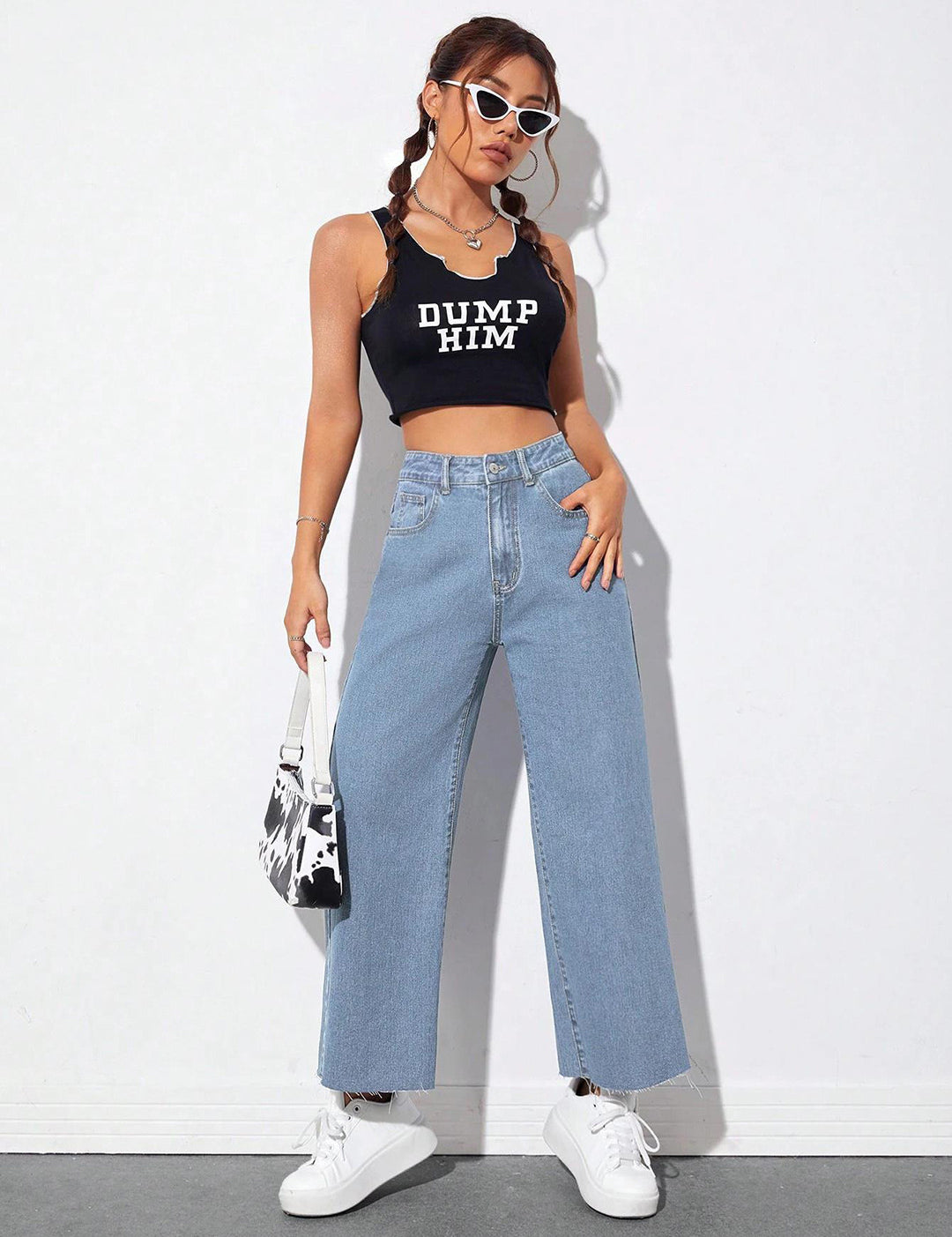 KOTTY Solid Womens Casual Regular Jeans