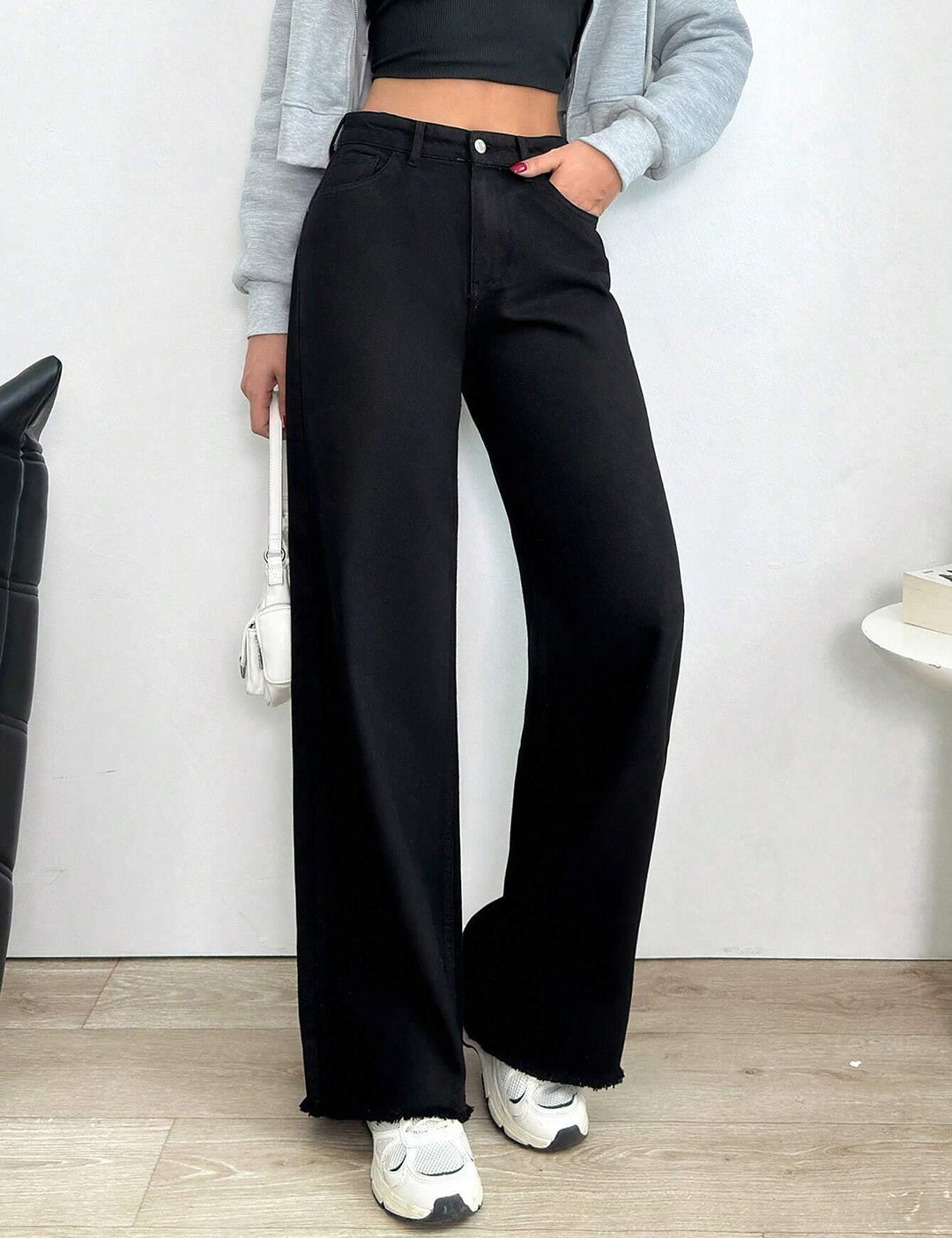 KOTTY Solid Womens Casual Regular Jeans
