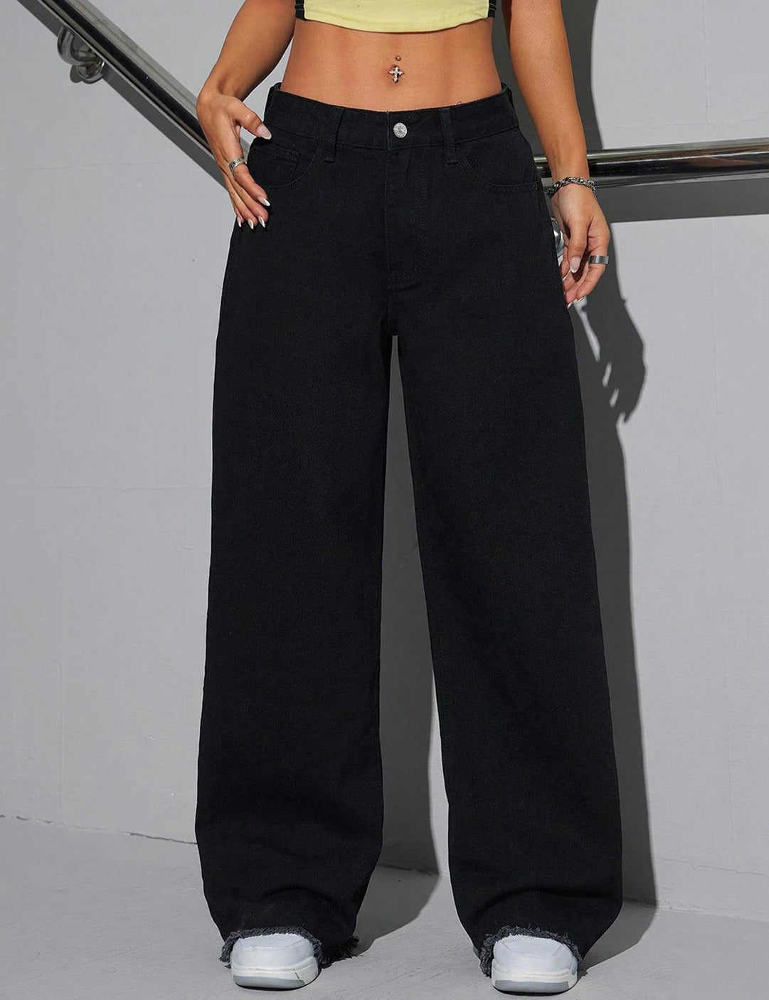 KOTTY Solid Womens Casual Regular Jeans