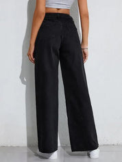 KOTTY Solid Womens Casual Regular Jeans