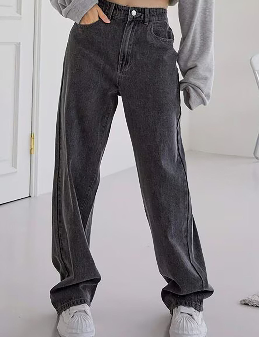 KOTTY Solid Womens Casual Regular Jeans