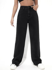 KOTTY Solid Womens Casual Regular Jeans