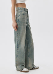 Light Blue Acid Wash Jeans