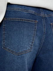 Dark Wash Wide Leg Denim Jeans