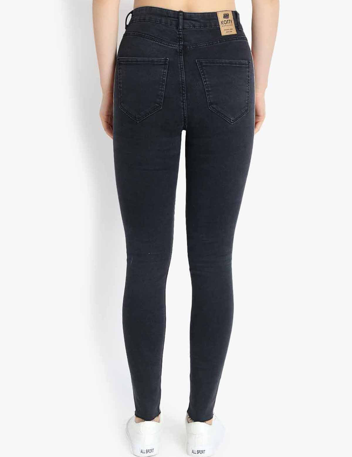 KOTTY Regular Women Grey Jeans 