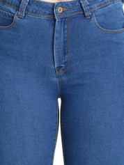 KOTTY Women High Waisted Skinny Cotton Jeans