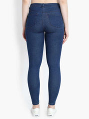 KOTTY Women High Waisted Skinny Cotton Jeans