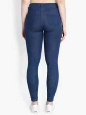KOTTY Women High Waisted Skinny Cotton Jeans