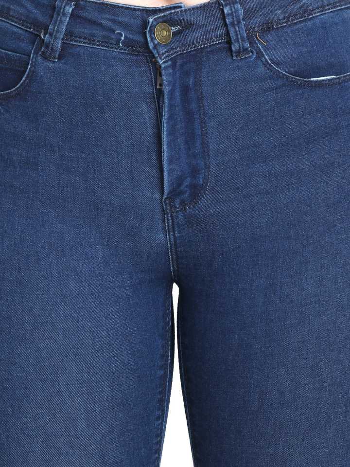 KOTTY Women High Waisted Skinny Cotton Jeans