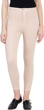 KOTTY Regular Women Beige Jeans 