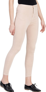 KOTTY Regular Women Beige Jeans 