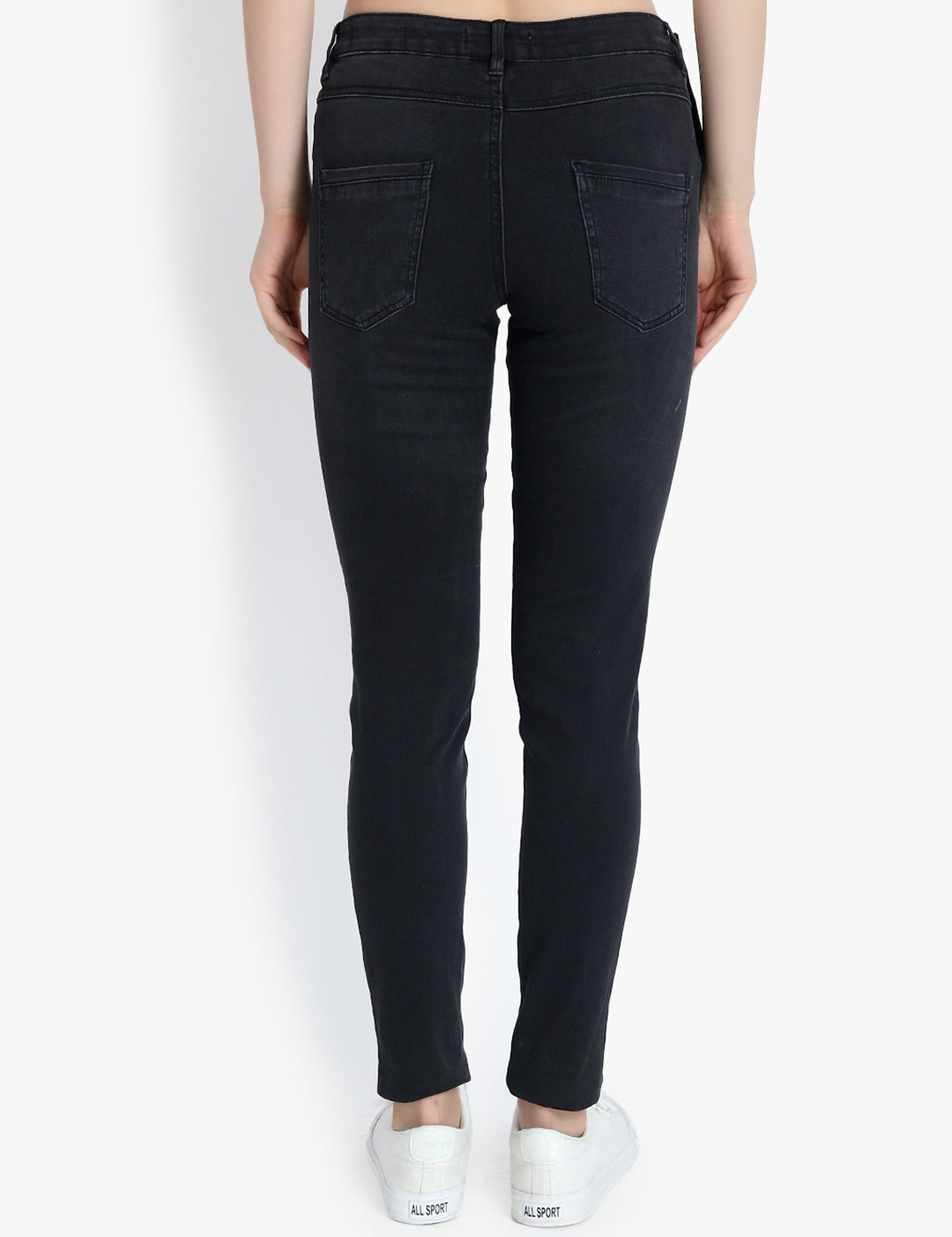 KOTTY Regular Women Black Jeans 
