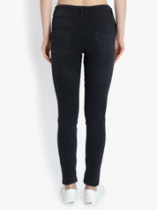 KOTTY Women High Rise Skinny Cotton Jeans