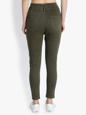 KOTTY Women High Rise Skinny Cotton Jeans