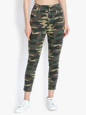 KOTTY Women High Rise Skinny Cotton Jeans